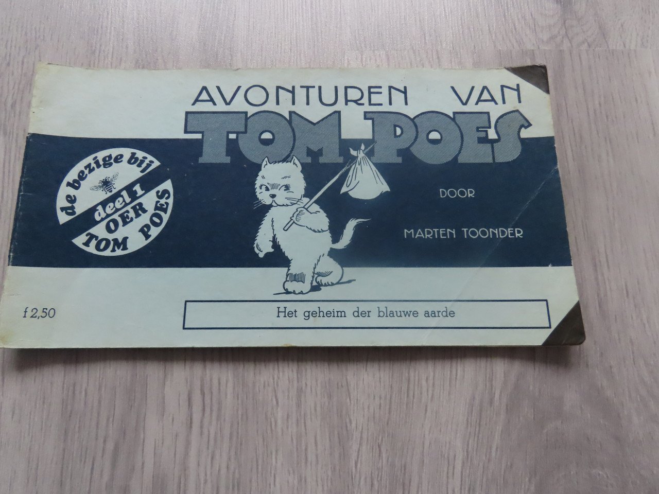 Tom Poes het geheim van de blauwe aarde