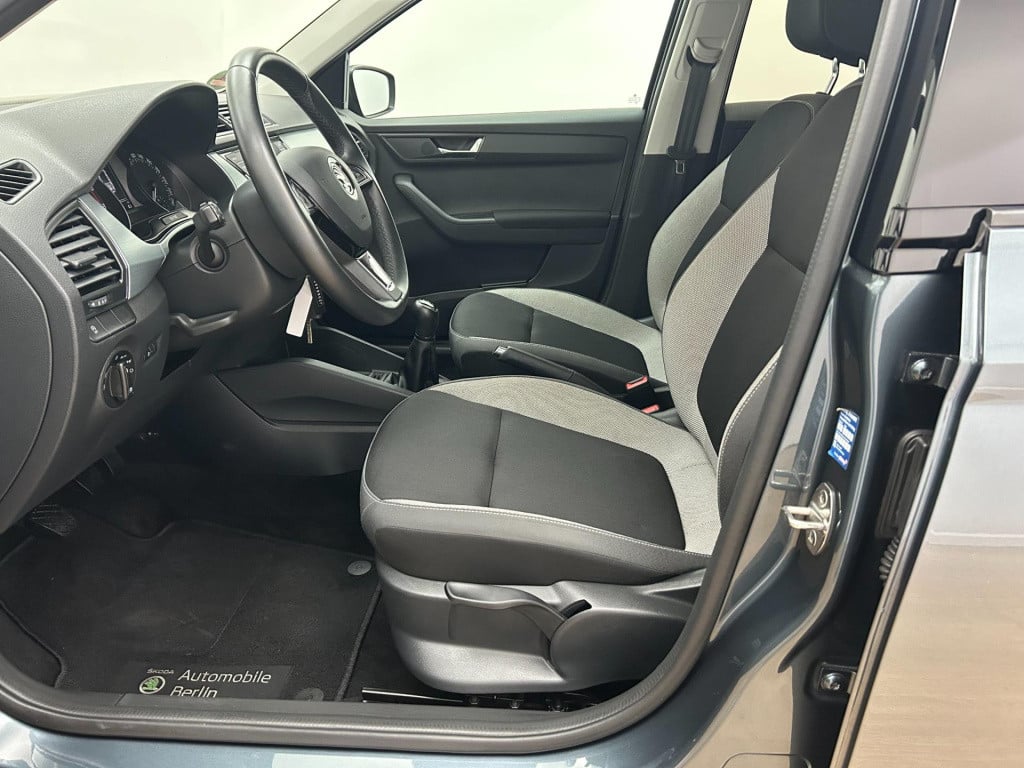 Skoda Fabia occasion | grijs | tweedehands skoda fabia | airco | stoelverwa