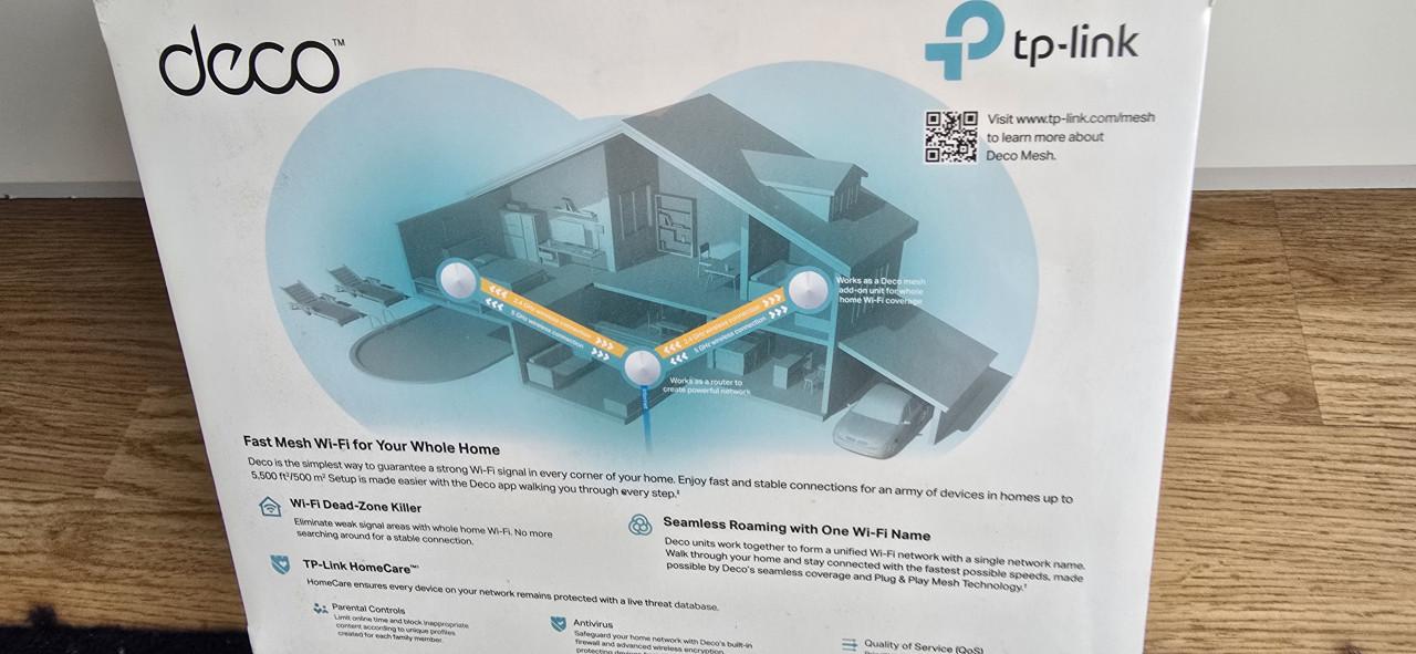TP-LINK DECO M5  AC1300 WI-FI SYSTEEM NIEUW GESEALD IN DOOS