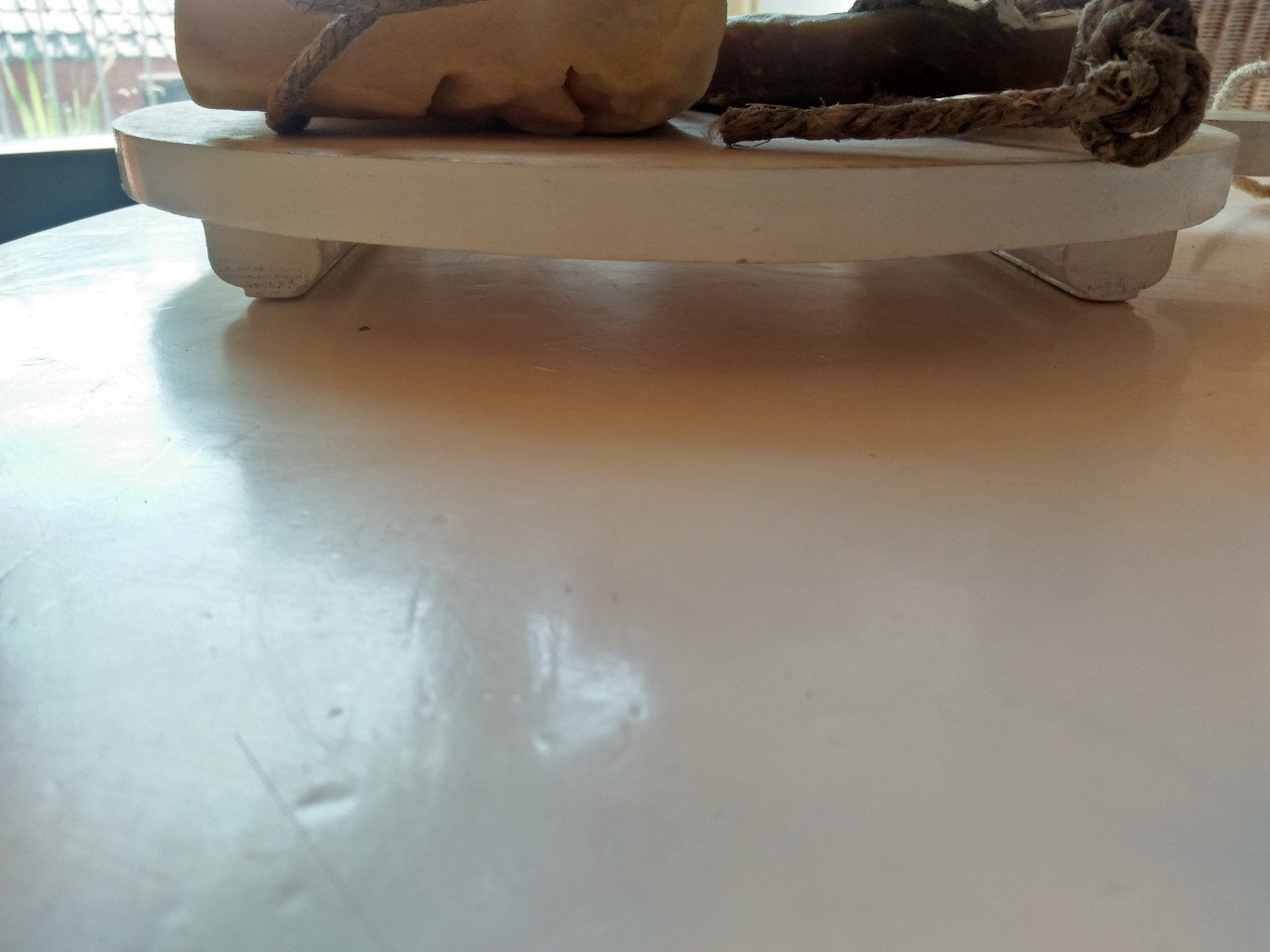 Decoratieve kaasplank met zeep uit Marseille