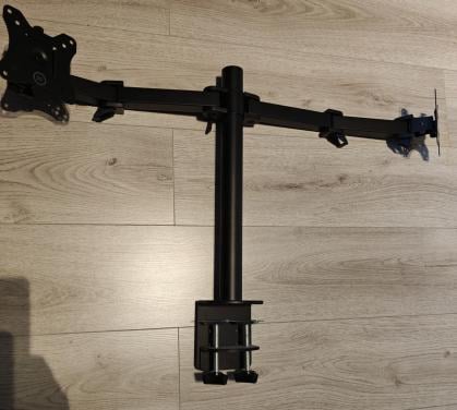 Bluebuilt dubbele monitor arm