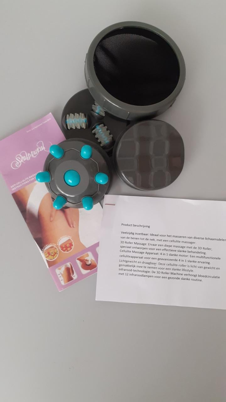 Elektrisch massage apparaat + infrarood