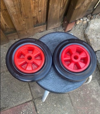 Steekwagen wielset NIEUW