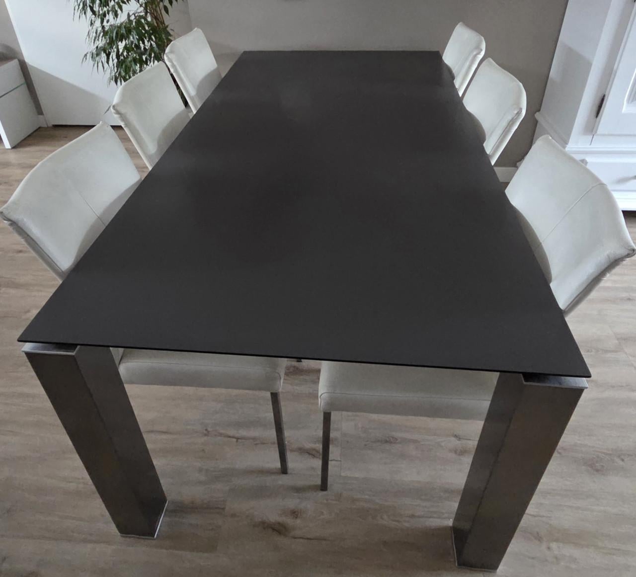 Eettafel 200*100 met 6 stoelen