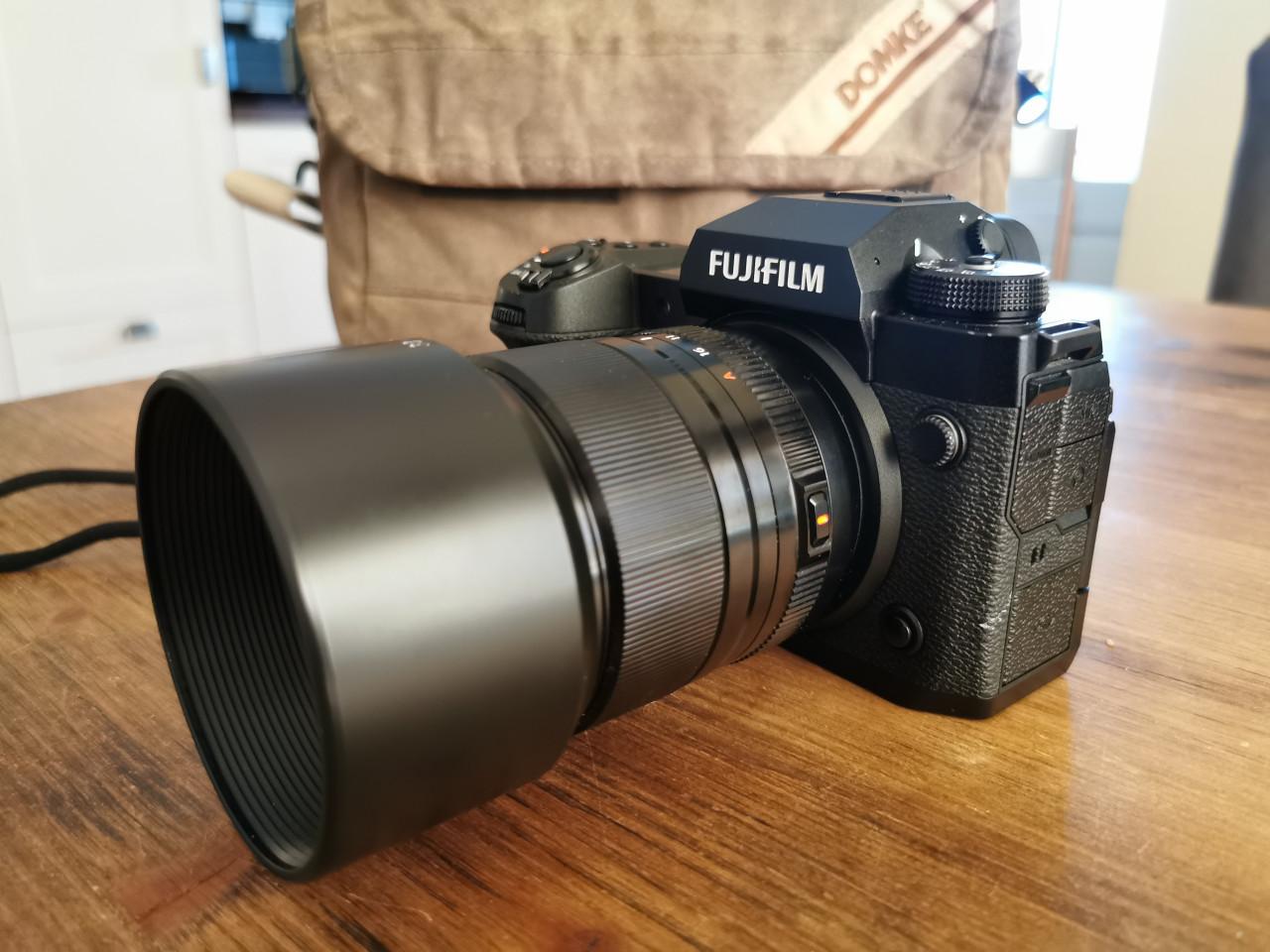 Fujifilm X-H2 digitale systeemcamera + 33mm, 18-55mm, 55-200mm