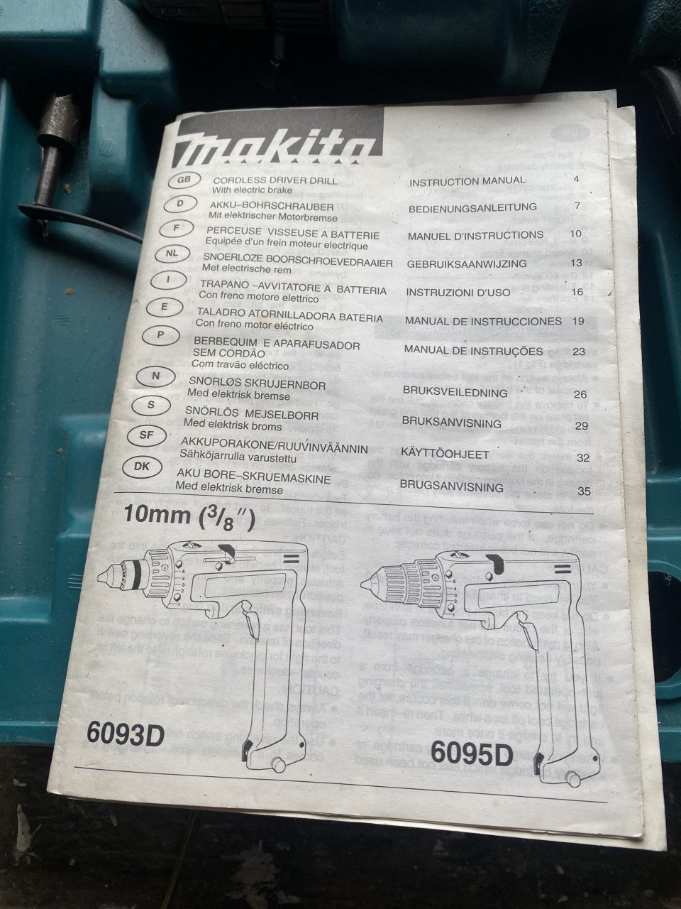 Makita boormachine