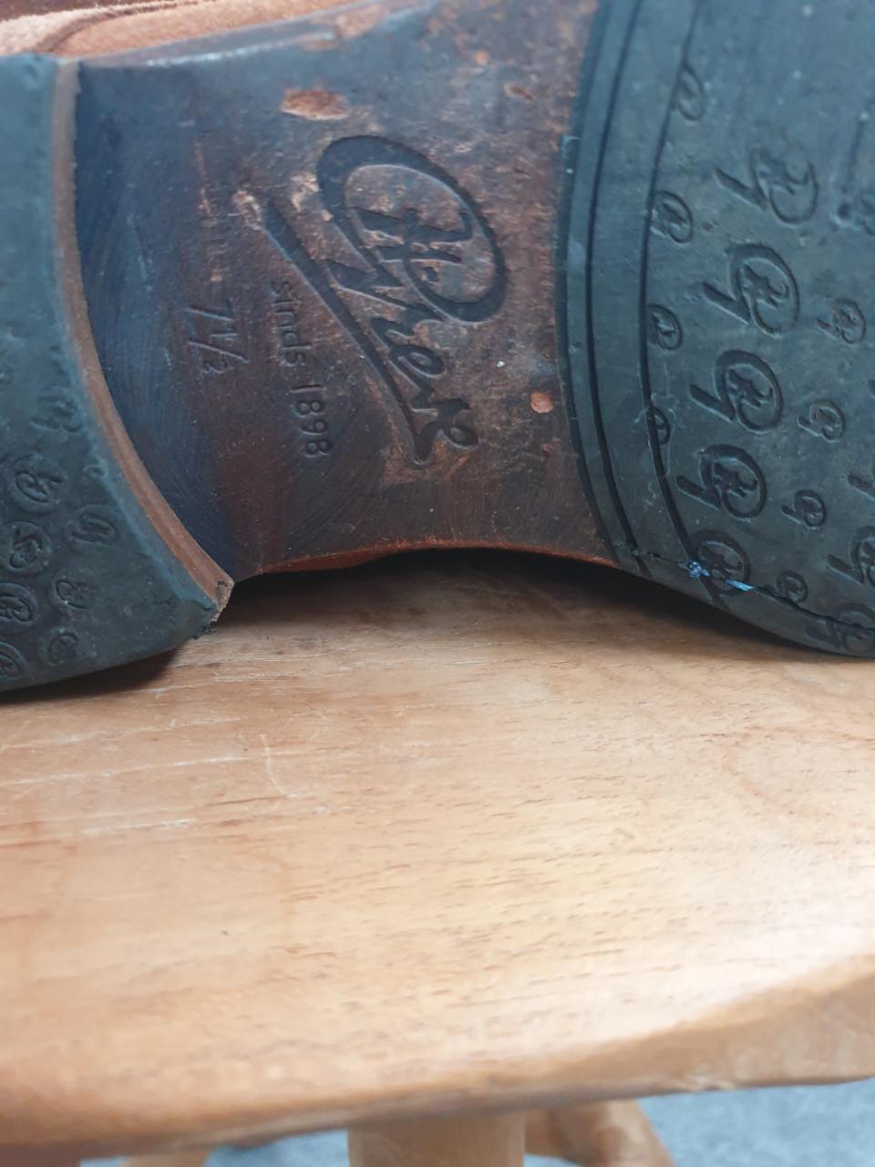 GREVE suede hoge schoen heren 42