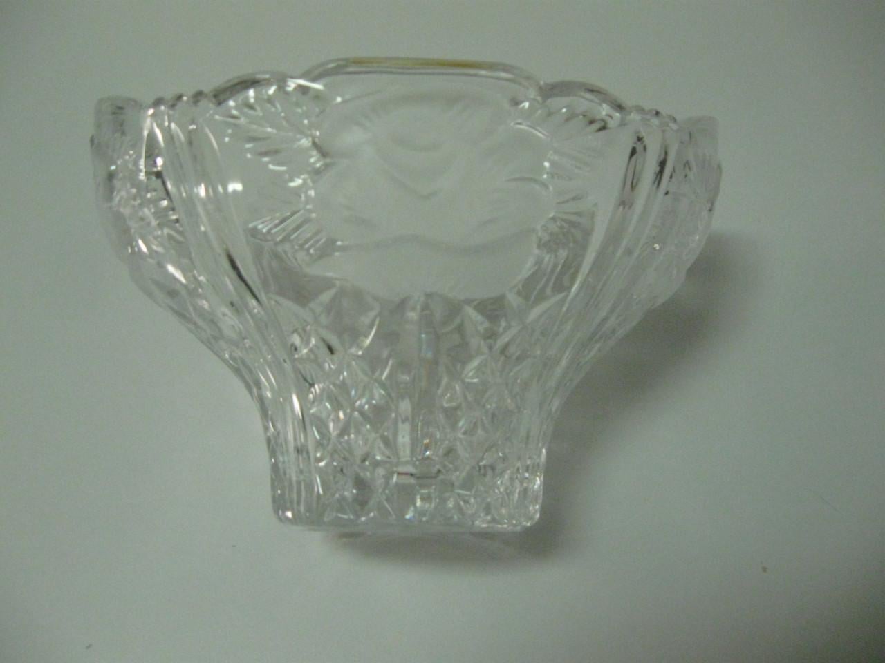 Kristal ovale schaal