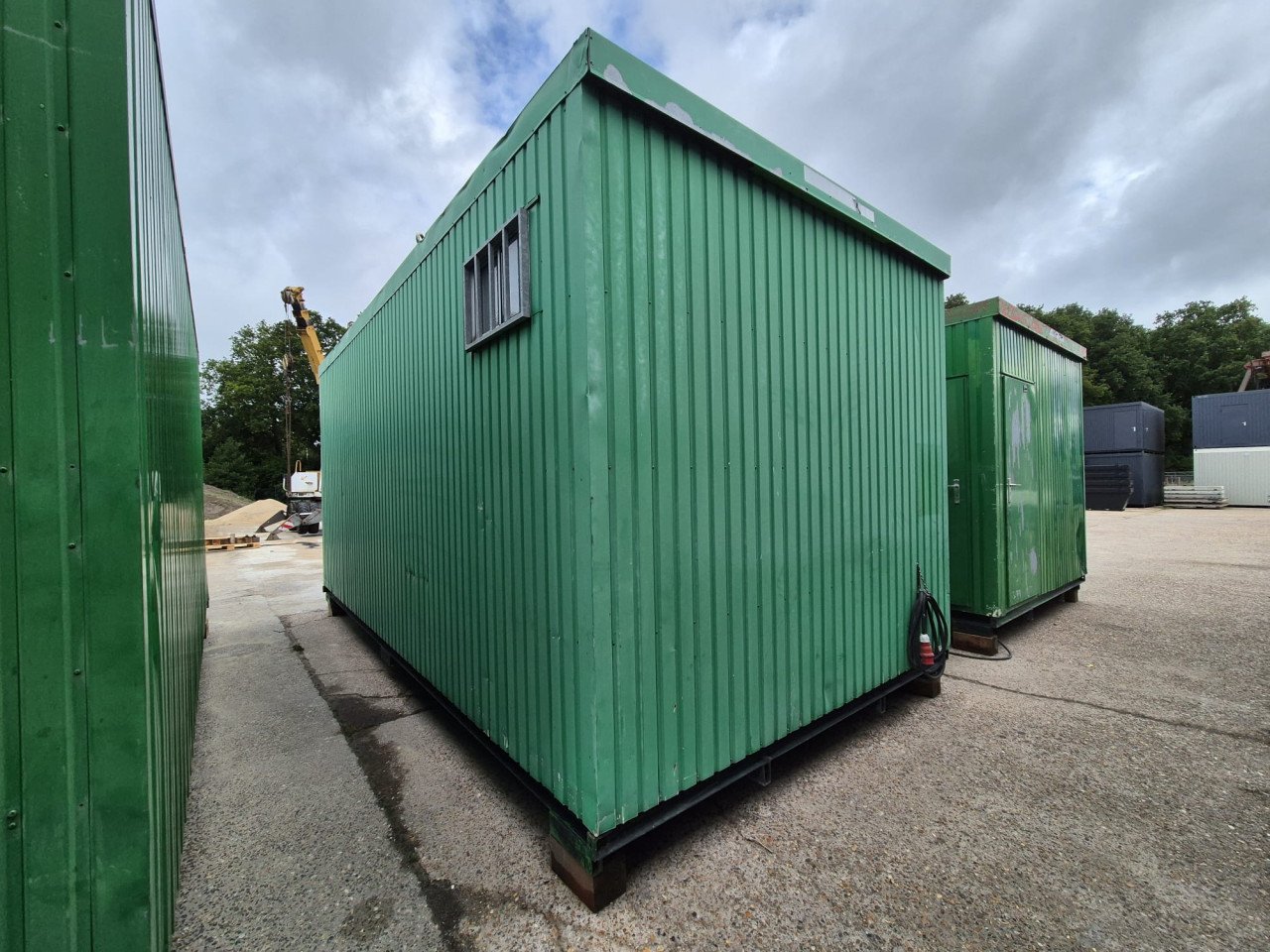 Meerdere 6x3m kantoorunits / bouwketen / woon/schaftunits