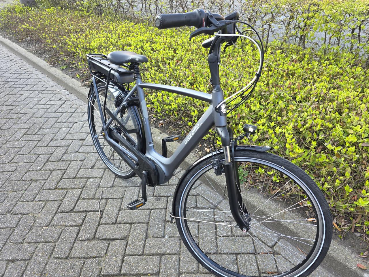 Schitterende Gazelle Luzern elektrische heren fiets met Bosch middenmotor