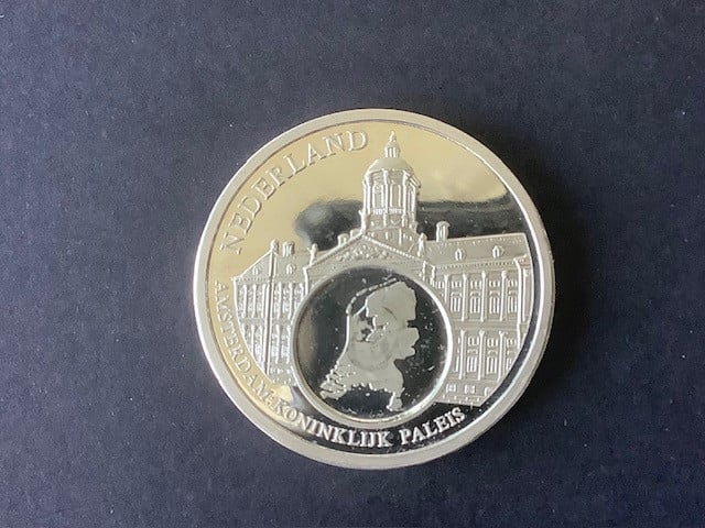 Penning Nederland Amsterdam Koninklijk Paleis.