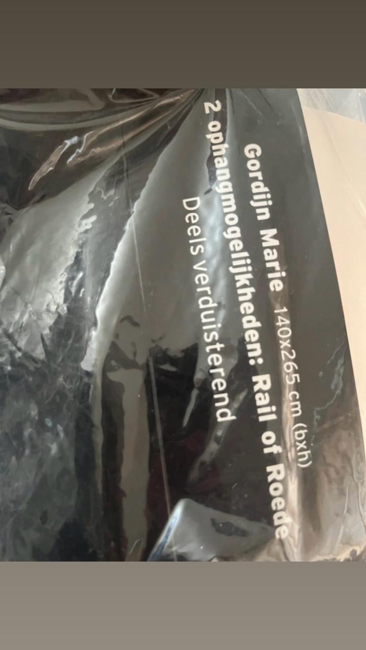 Gordijnen van kwantum nieuw met haakjes