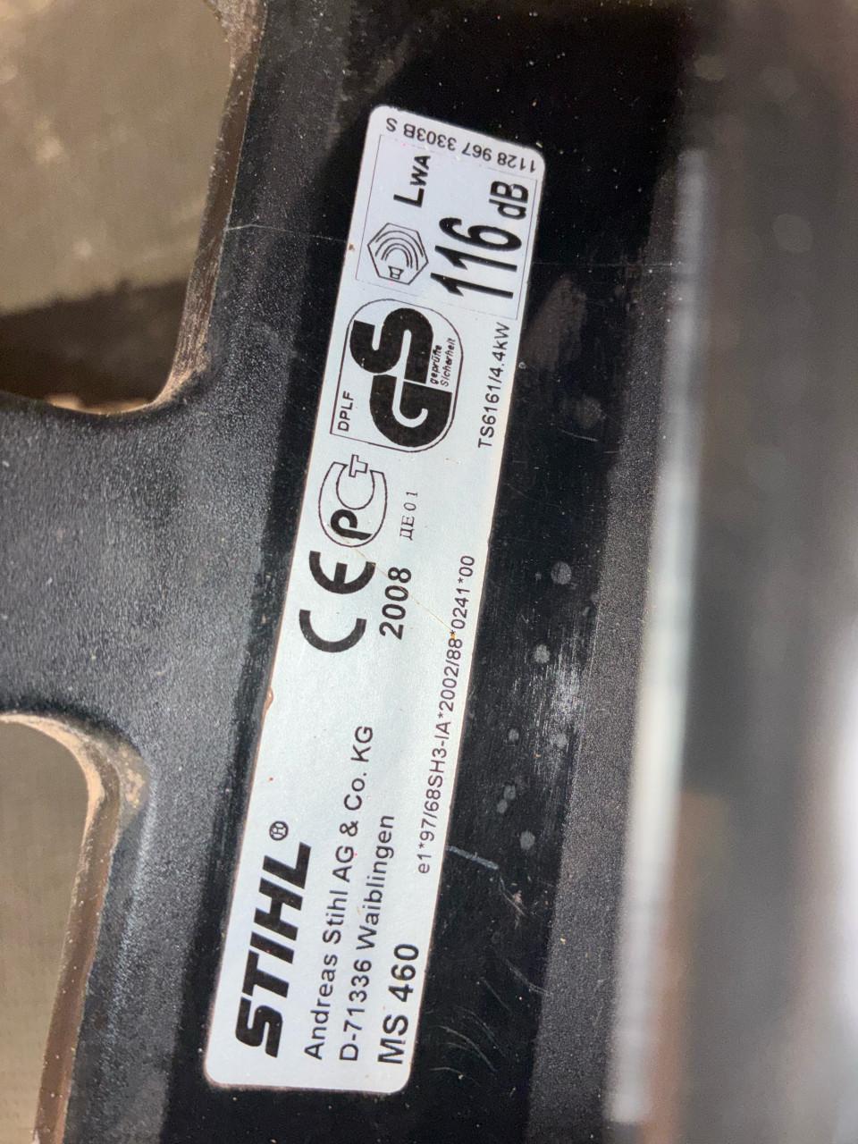 Stihl ms 460 kettingzaag