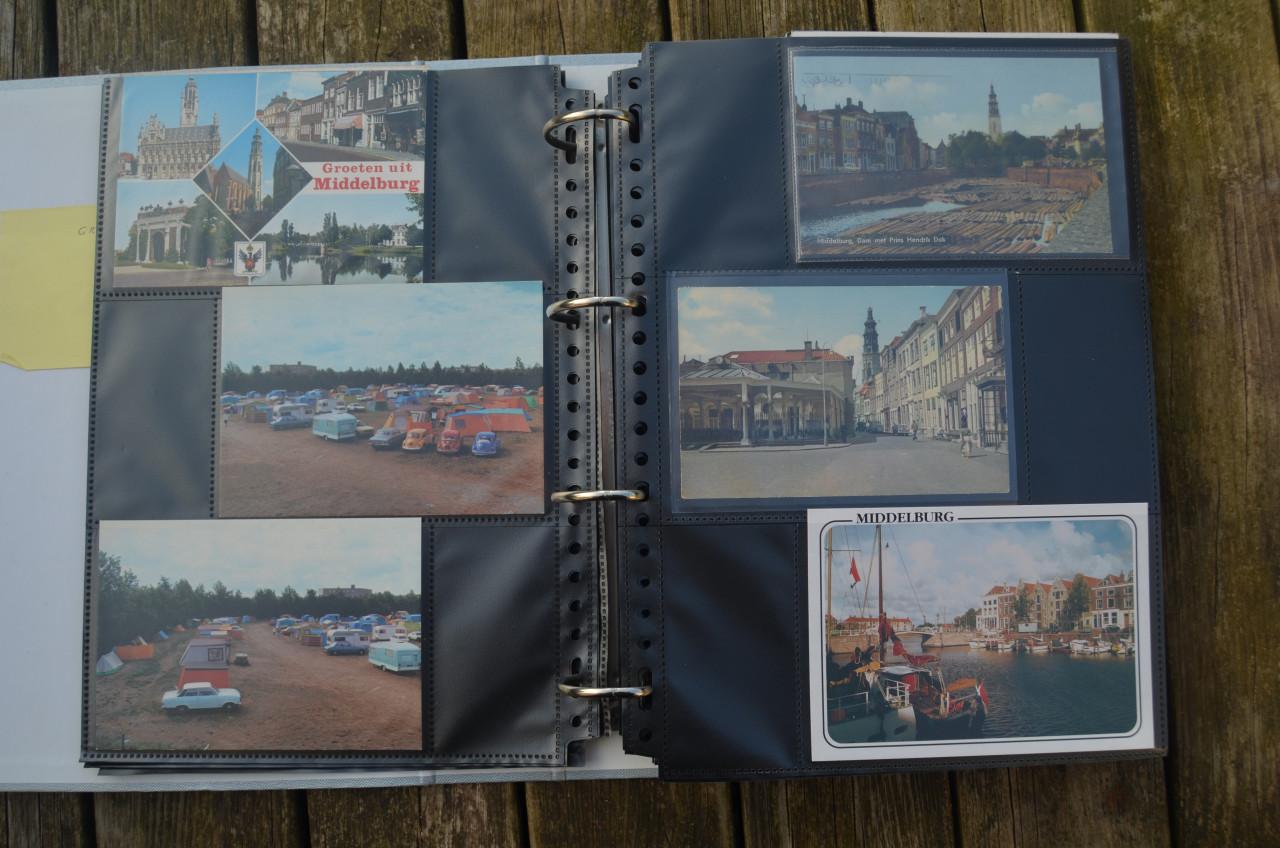 Map met 189 ansichten Middelburg na 1940 in goede staat