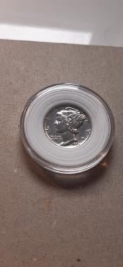 1 dime 1944 america zilver