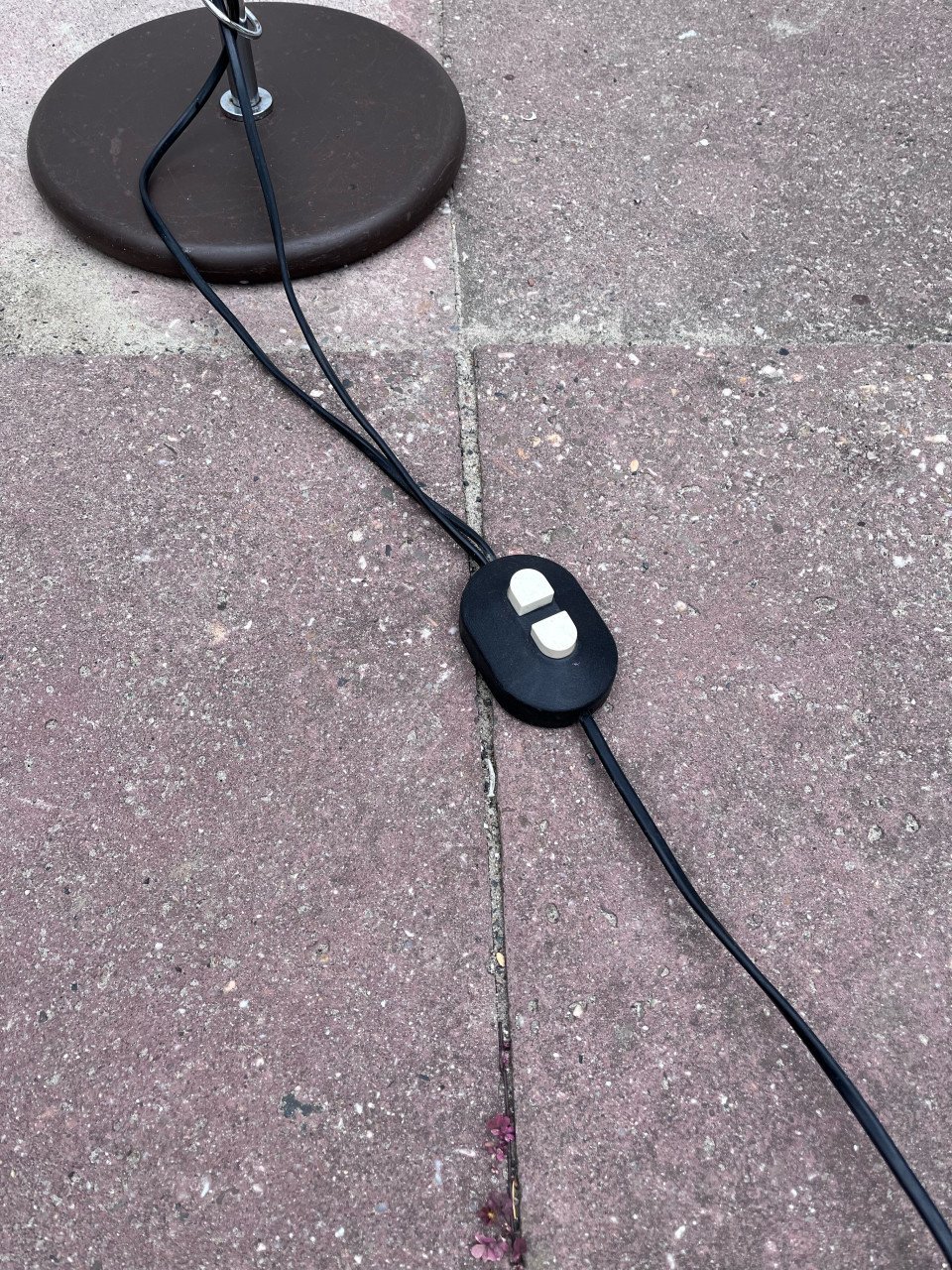 Leuke vintage staande lamp vloerlamp