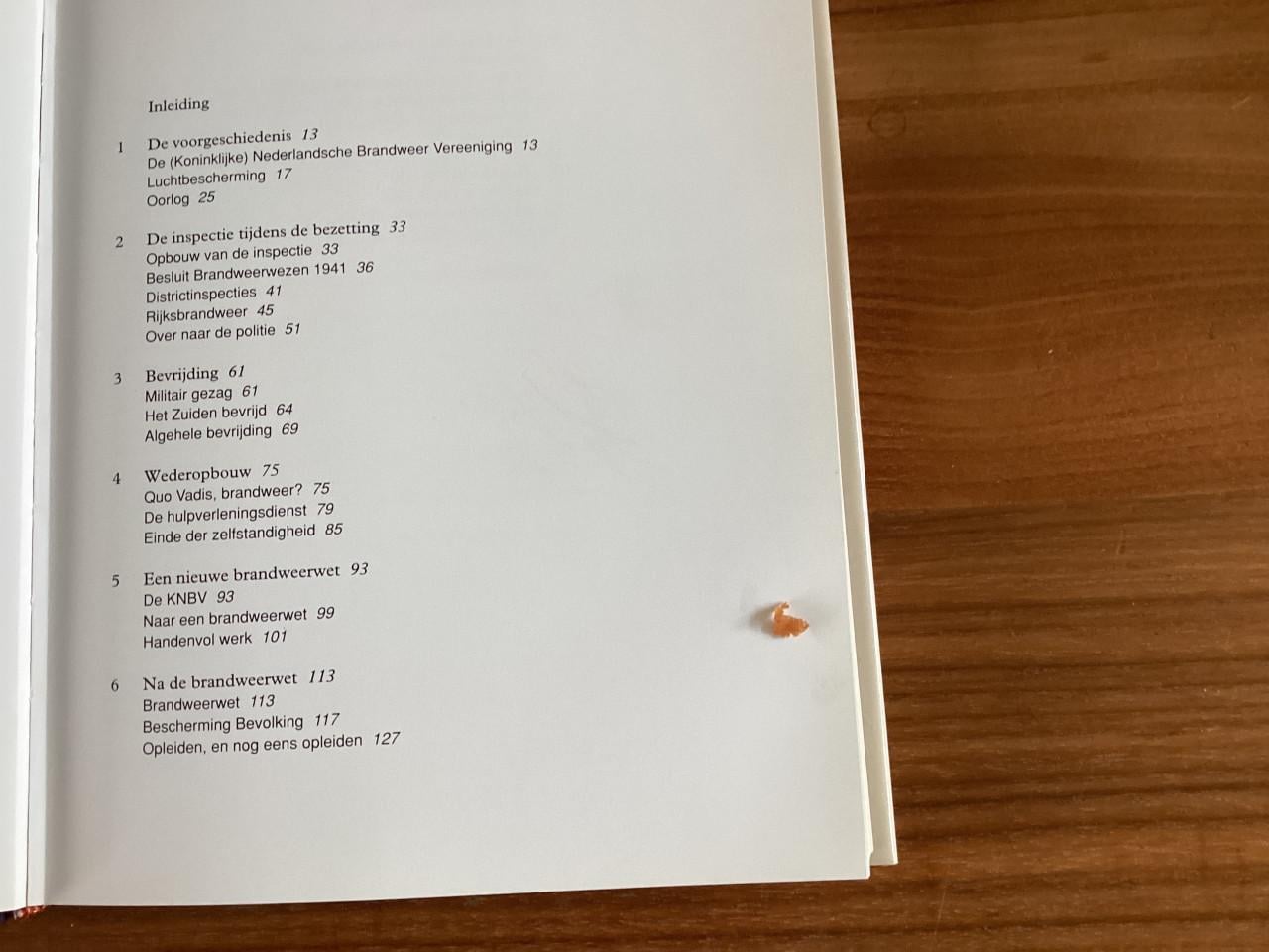 Vijftig jaar inspectie voor het brandweerwezen