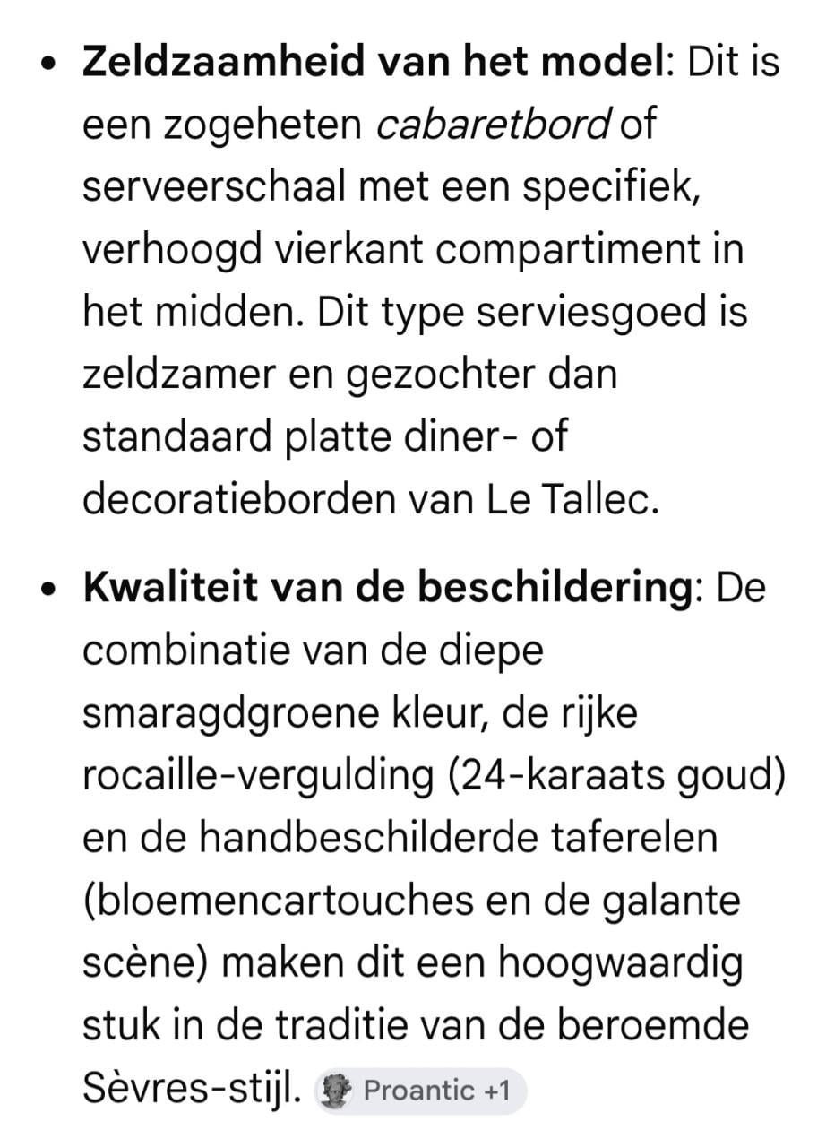 Uniek item bord 23 cm.