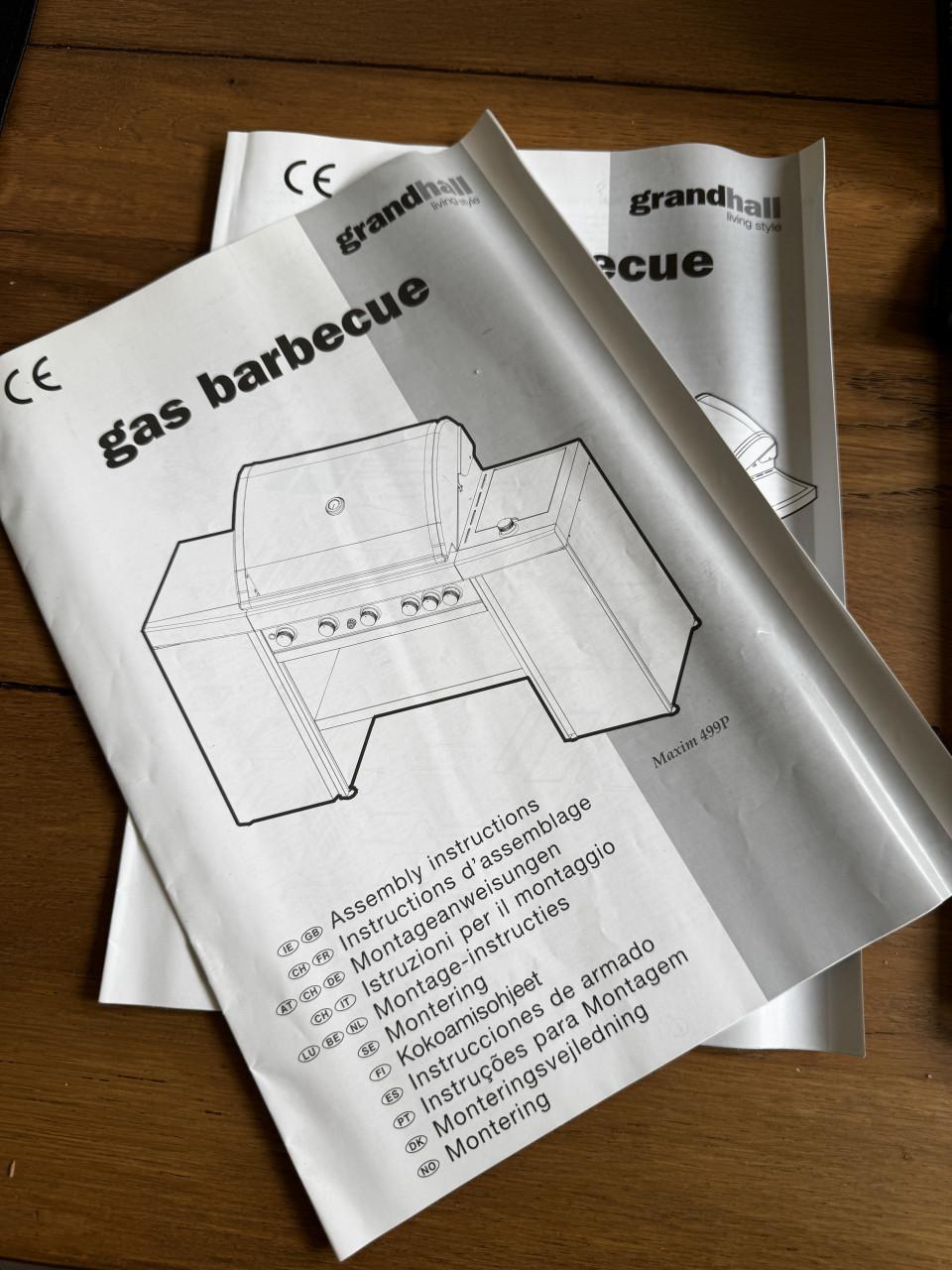 Barbecue Buitenkeuken op gas GRAND HALL G4