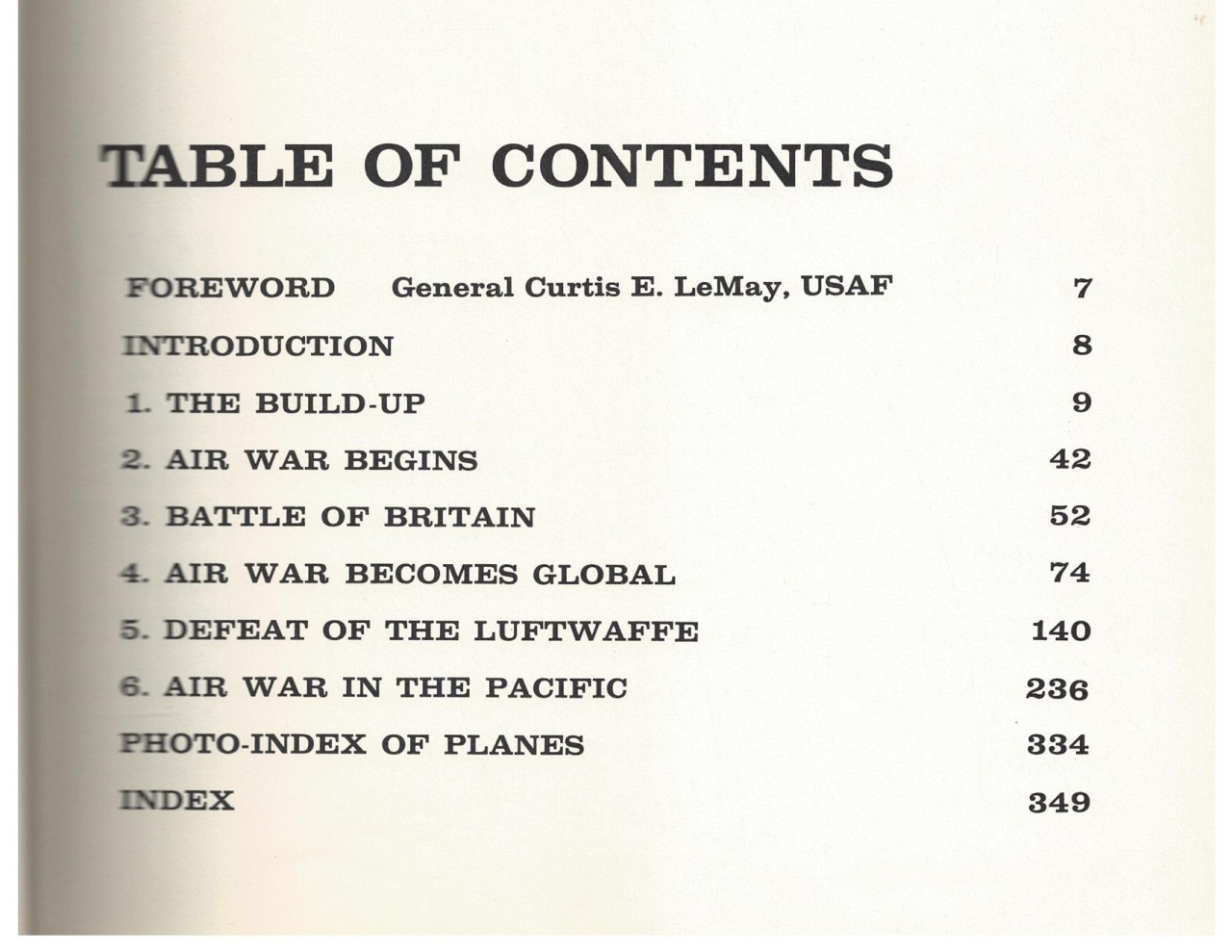The War in the Air. Pictorial history of World War II