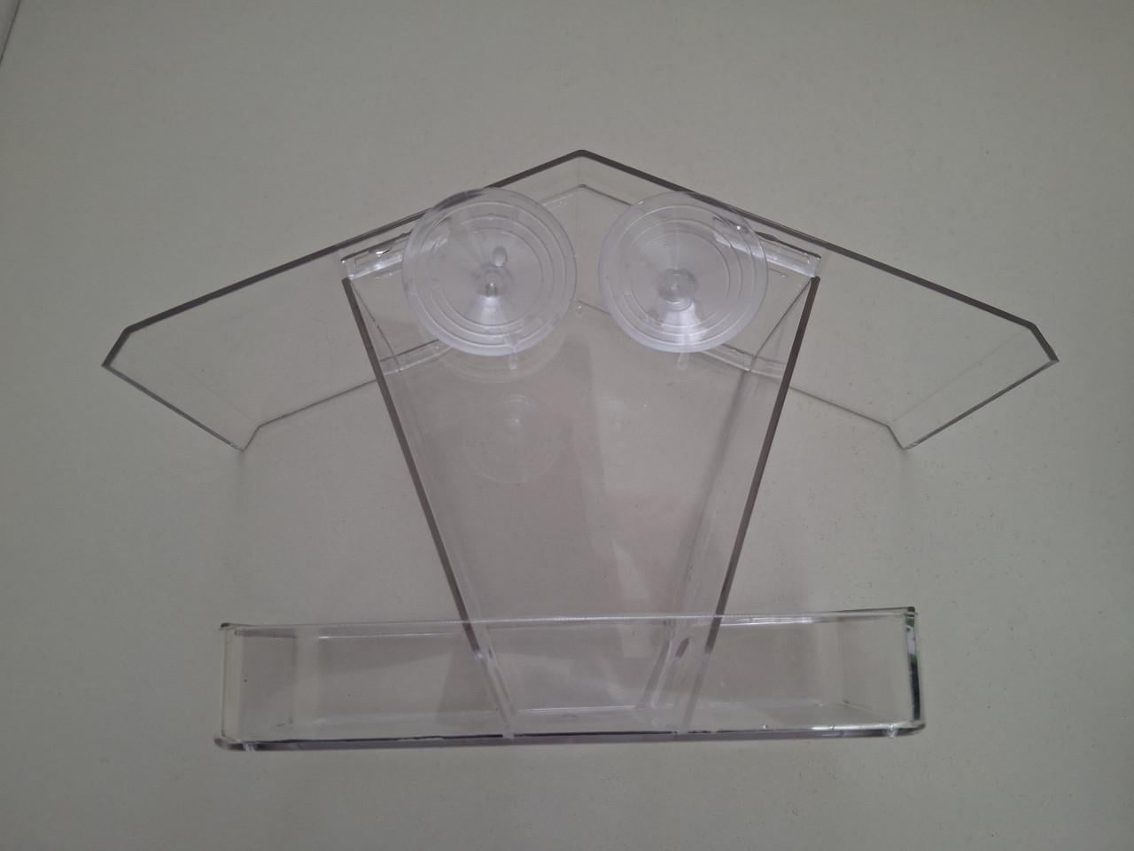 Transparant raamvoederhuis