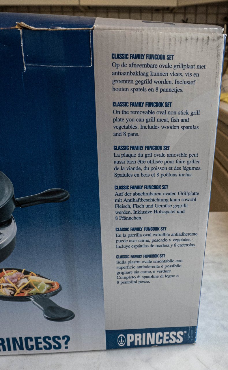 Gourmetstel, luxe, nieuw
