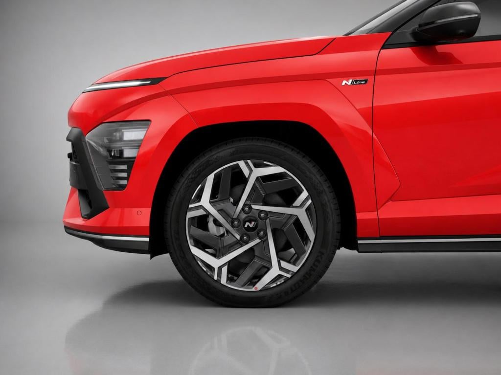 Hyundai Kona 1.6 gdi hev n line soultronic orange!