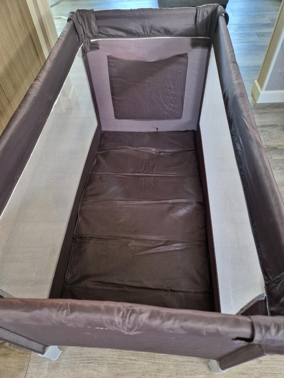 Campingbed in draagtas