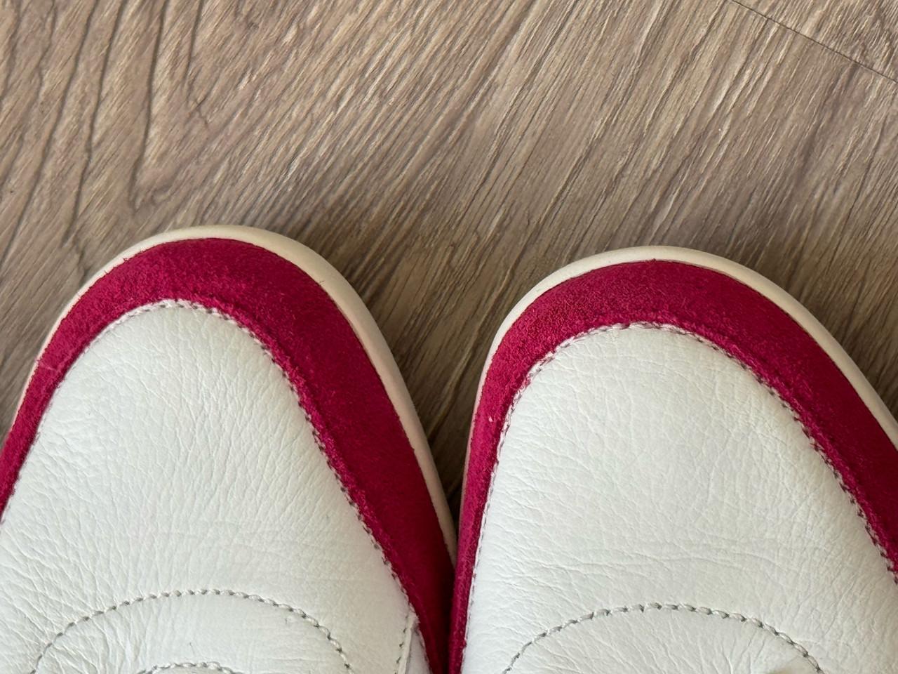 Ongedragen Gaastra damessneakers wit/fuchsia, maat 42