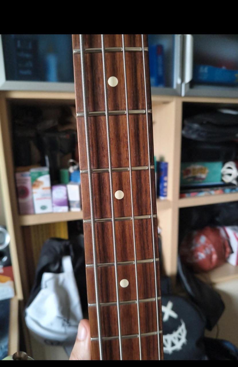 Fender Mark Hoppus P bass Surf Green 2012