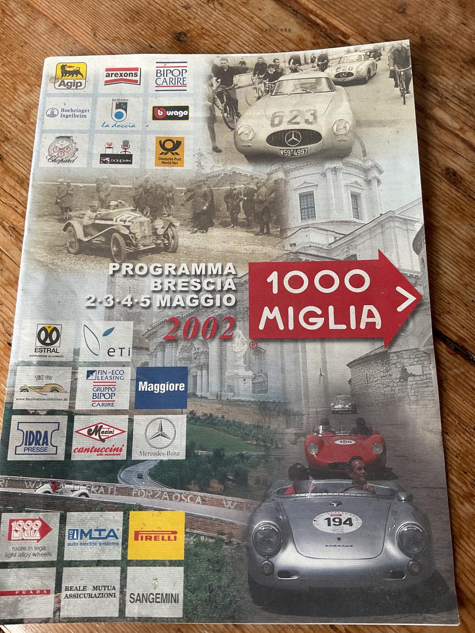 Programma Mille Miglia 2002