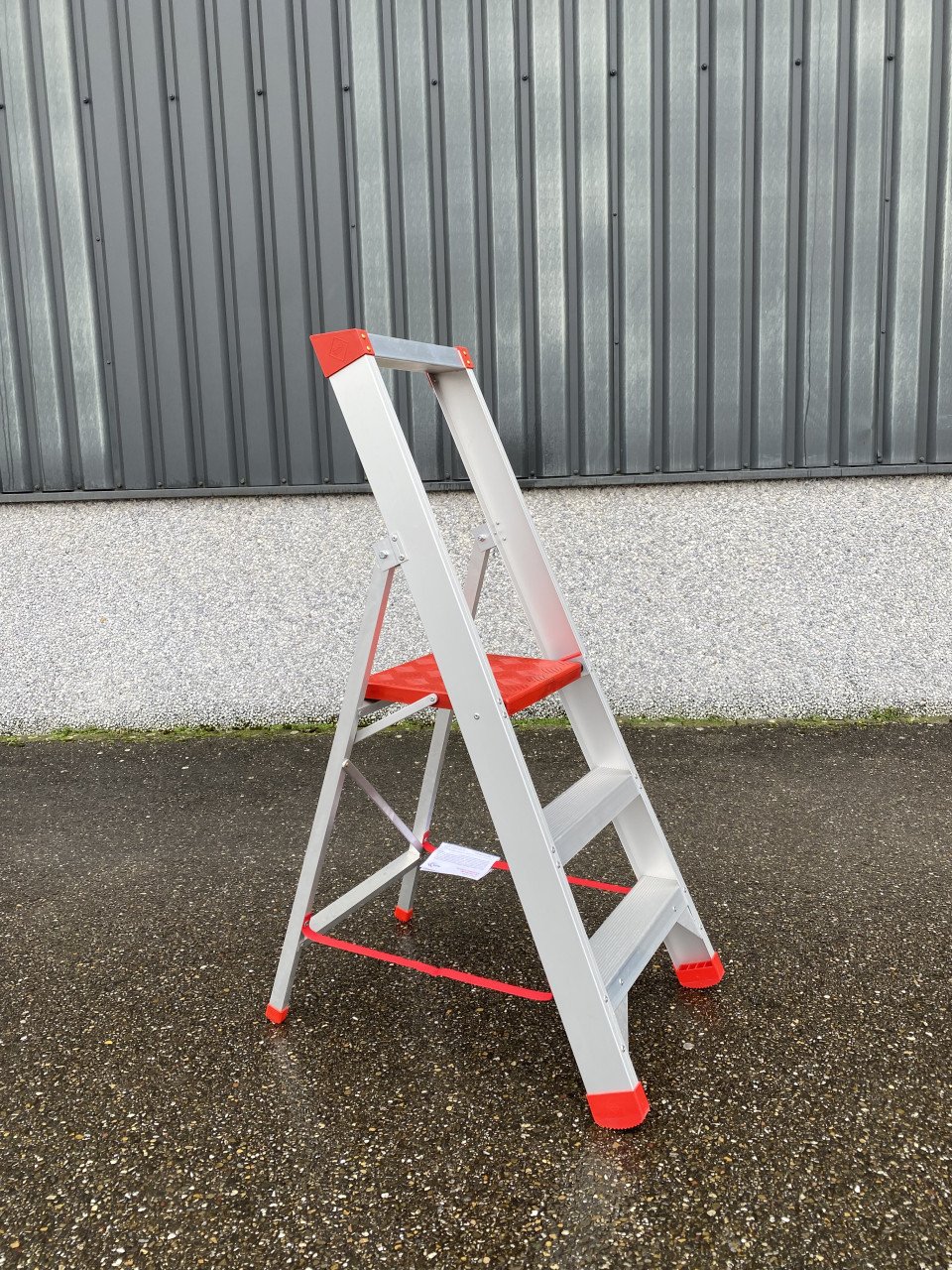 Trap 2x9 treden zwart gecoat NIEUW