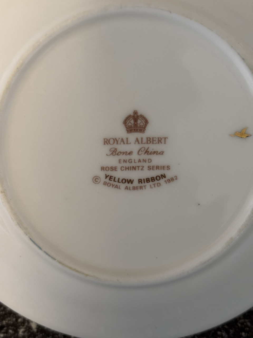 ROYAL ALBERT “THE ROSE CHINTZ” SERIE