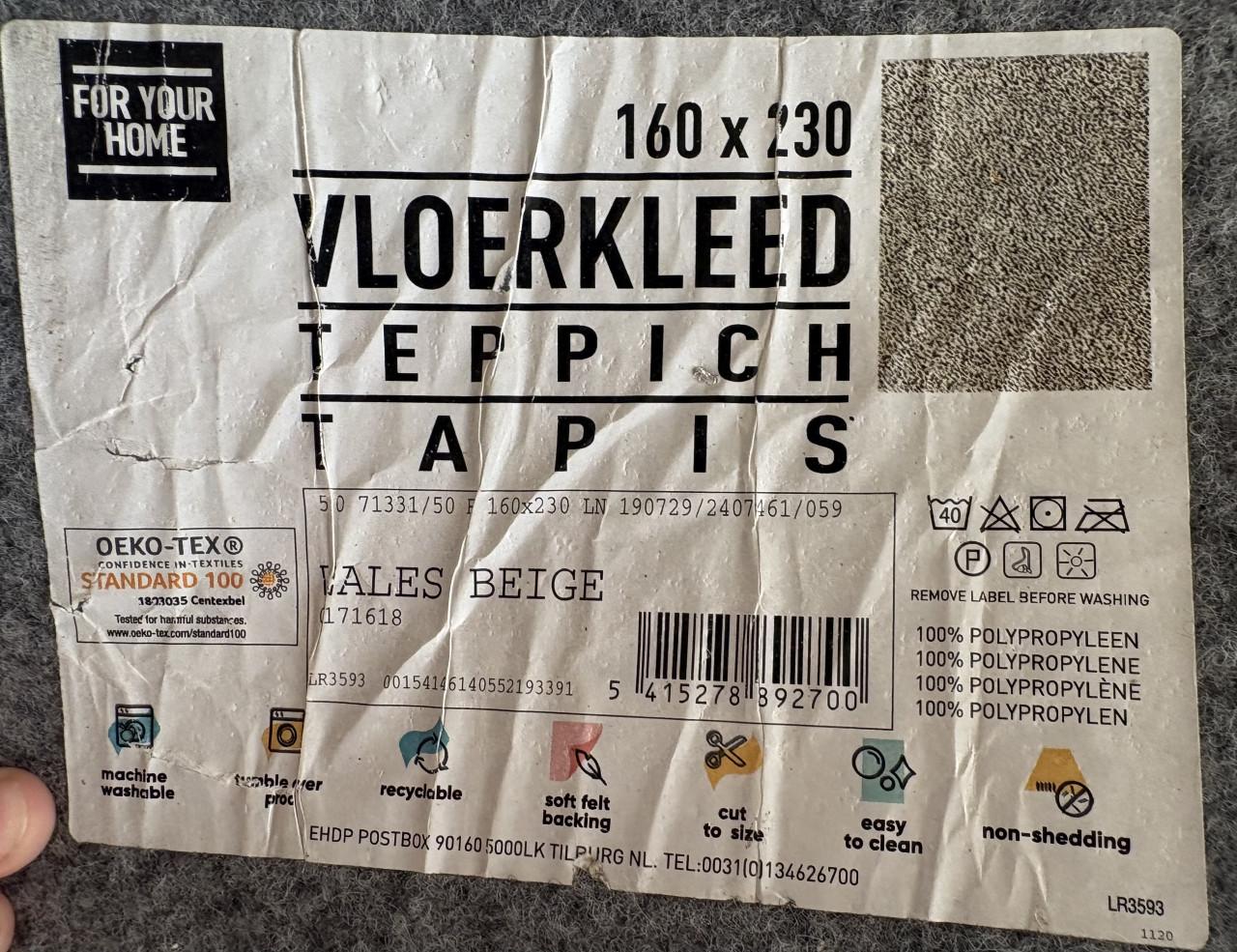 Vloerkleed 160x230