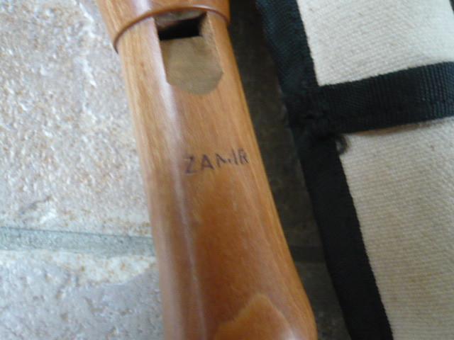 2 Z.G.A.N. BLOKFLUITEN AURA EN ZAMIR MET HOES