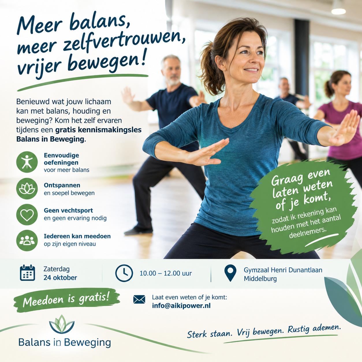 Zelfvertrouwen en energie in Balans - Ki-oefeningen