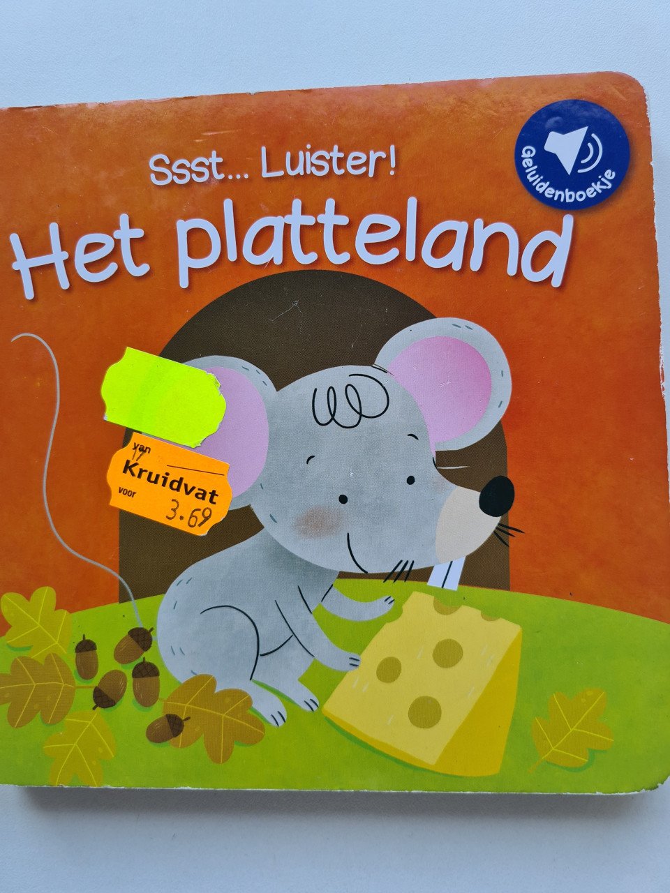 5 boekjes met geluid.  -Op het potje  -Slaap lekker -Dierentuin