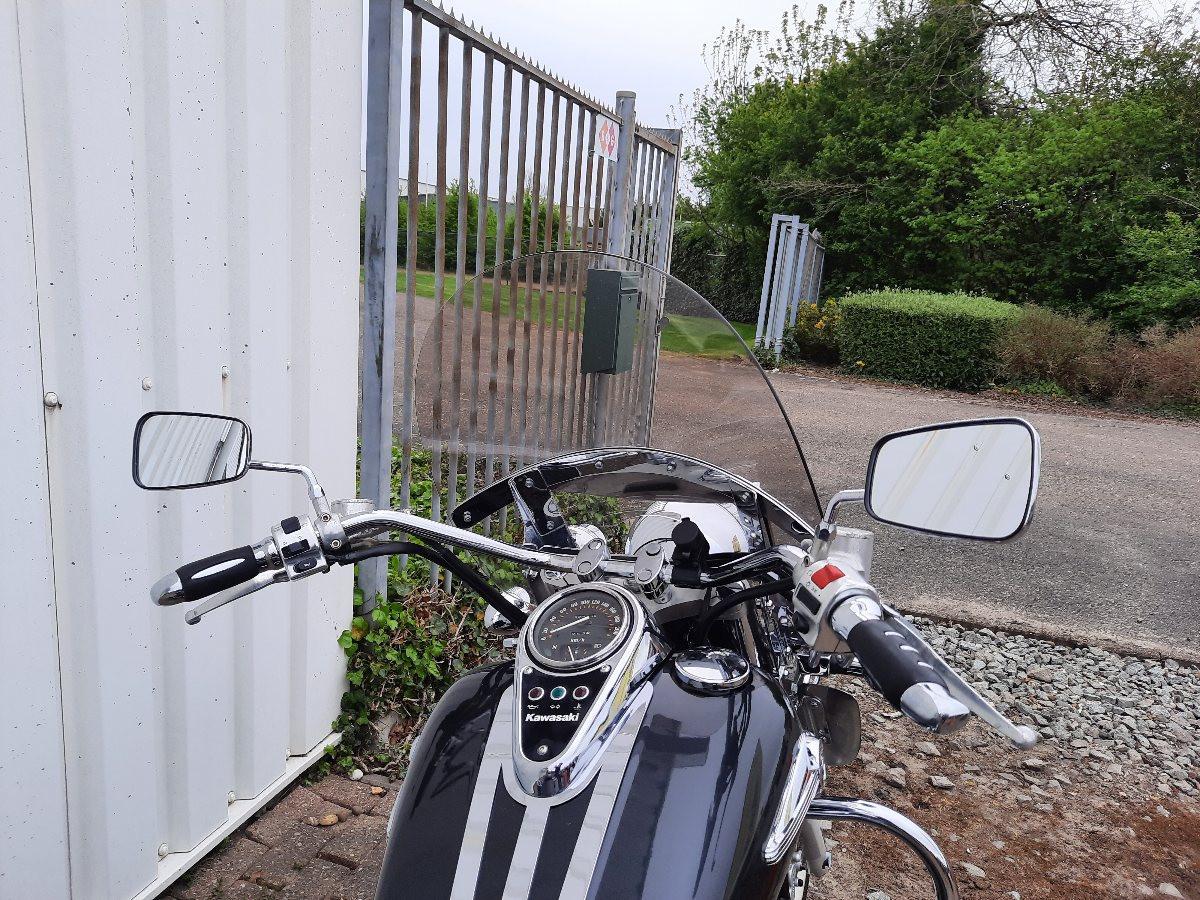 Kawasaki Vulcan 1500 Classic tourer, hele dikke Cruiser!