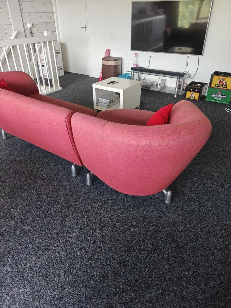 Leolux Pupilla hoekbank met chaise longue - Stoffen hoekbank