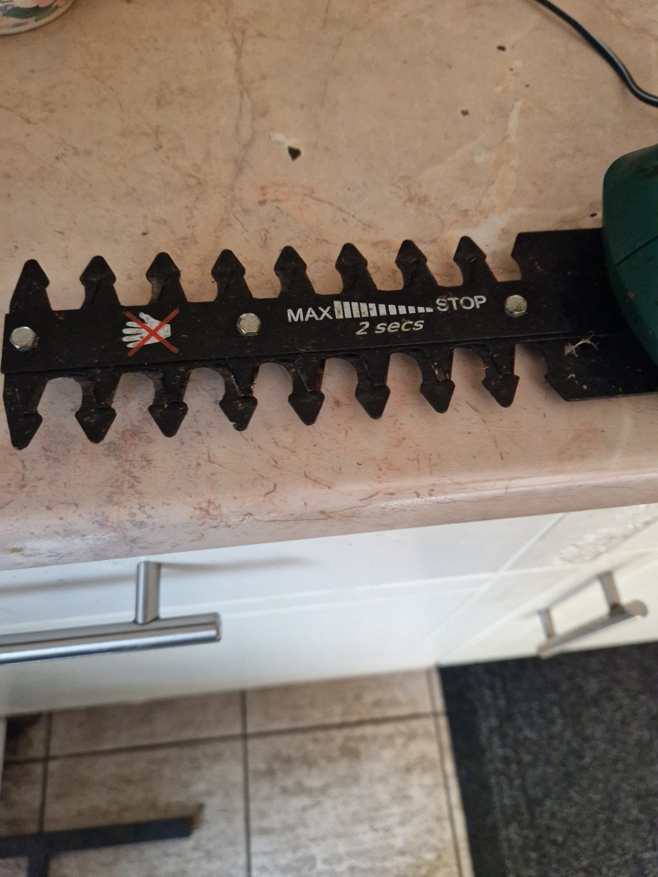 Black en decker oplaadbare heggenschaar