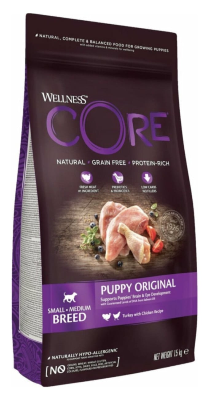 Wellnesscore Puppy zak 1,5 kg