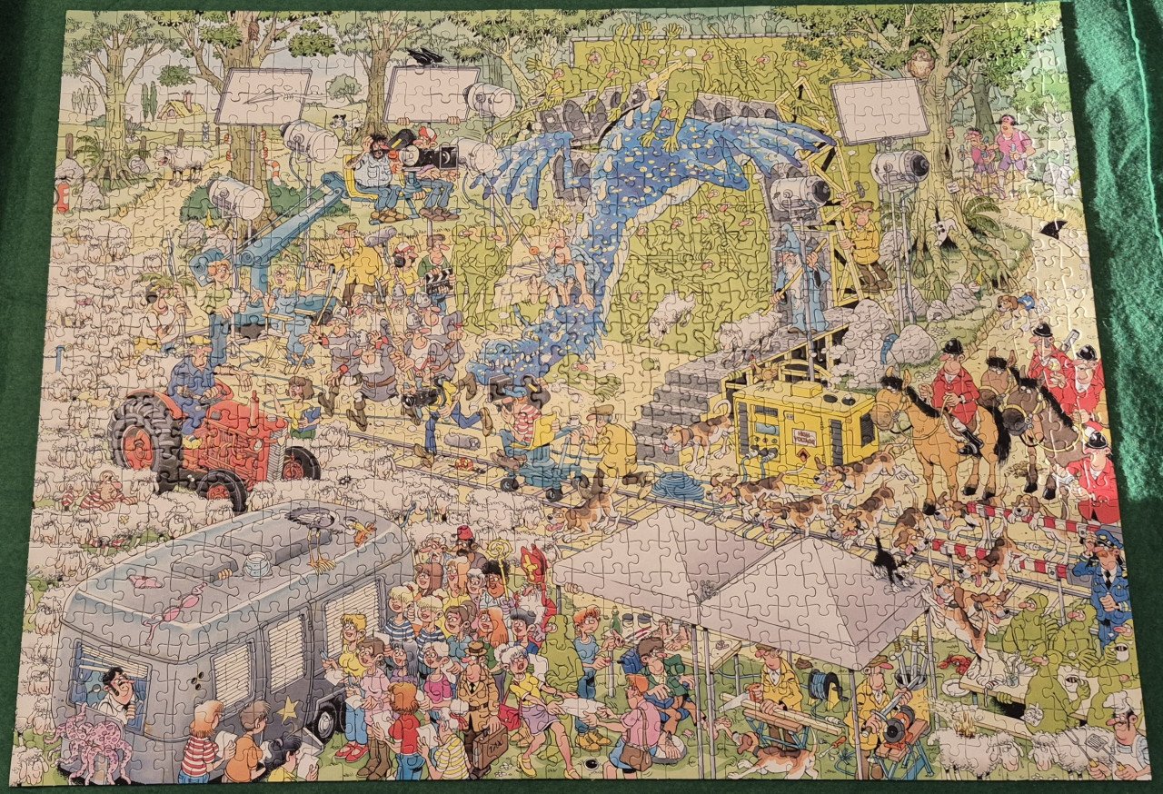 Jan van haasteren puzzel 950 stukjes
