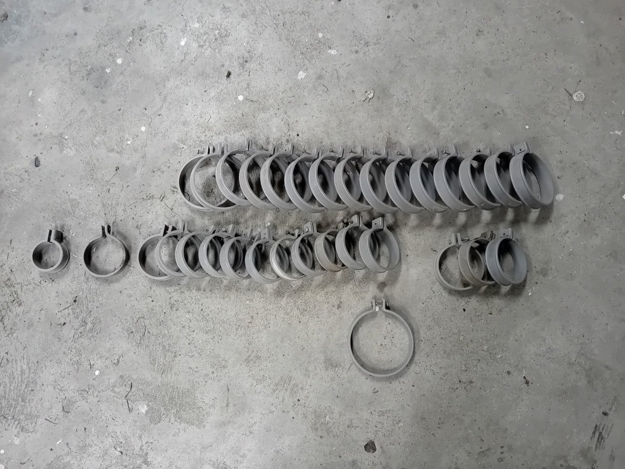 Pvc ophangbeugels