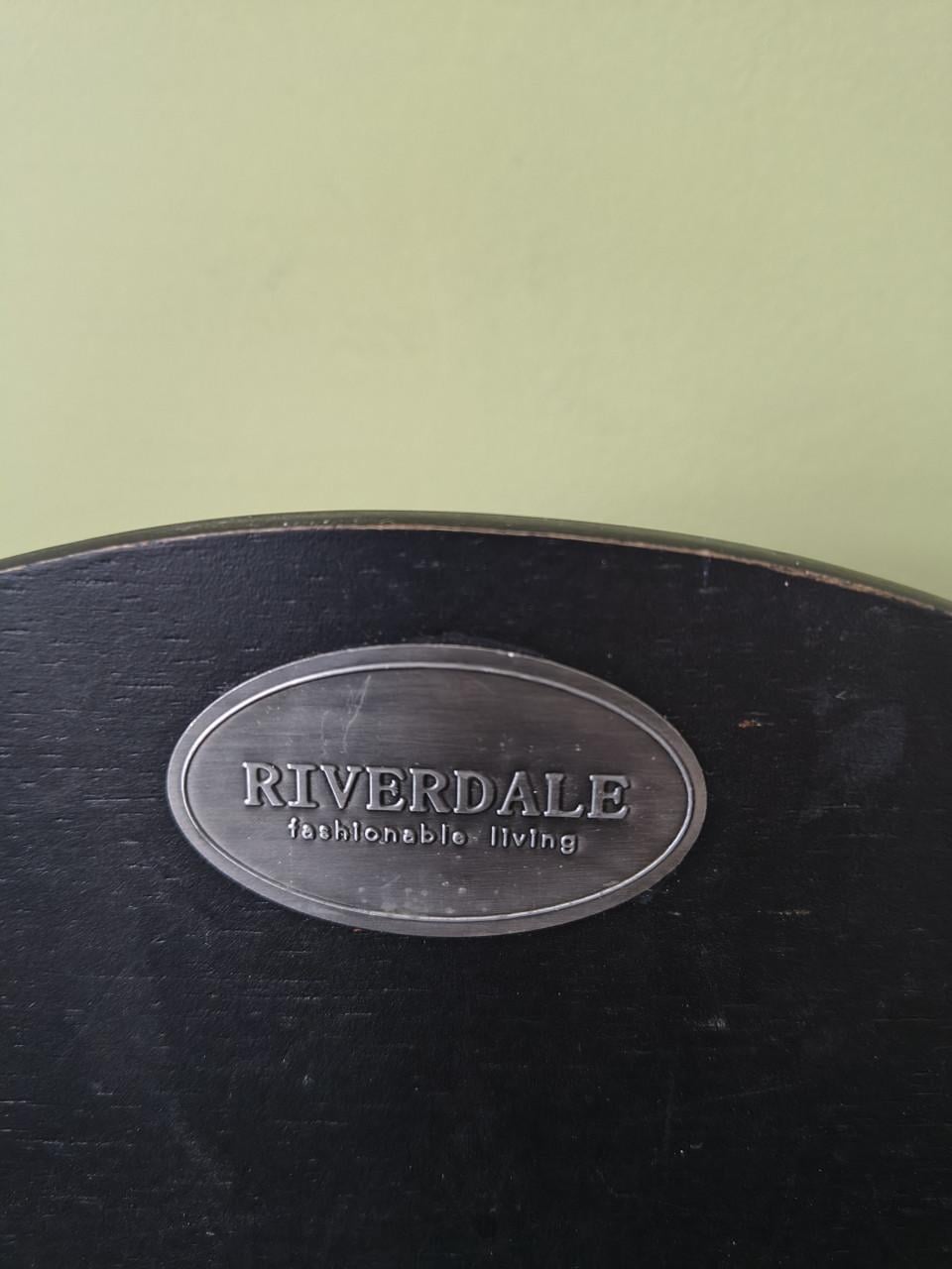 Prachtige zwarte haltafel halkast Riverdale hall table black