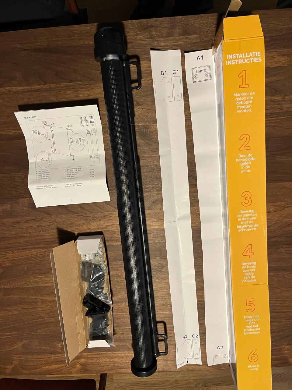 Oprolbaar traphekje GOLIVING