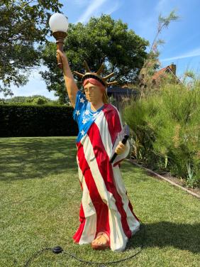 Vrijheidsbeeld Amerika, leuk voor de WK