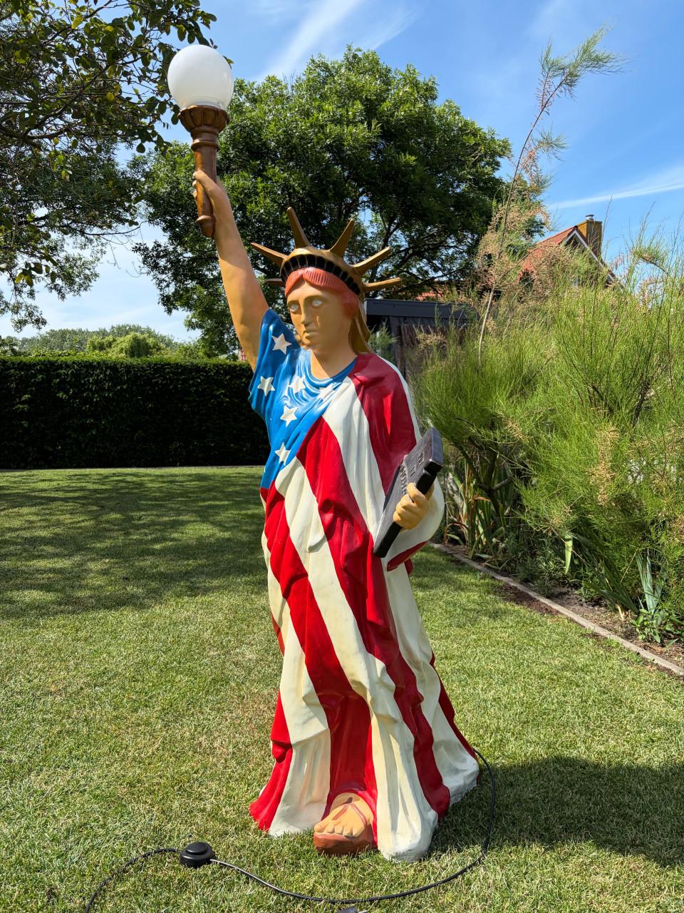 Vrijheidsbeeld Amerika, leuk voor de WK