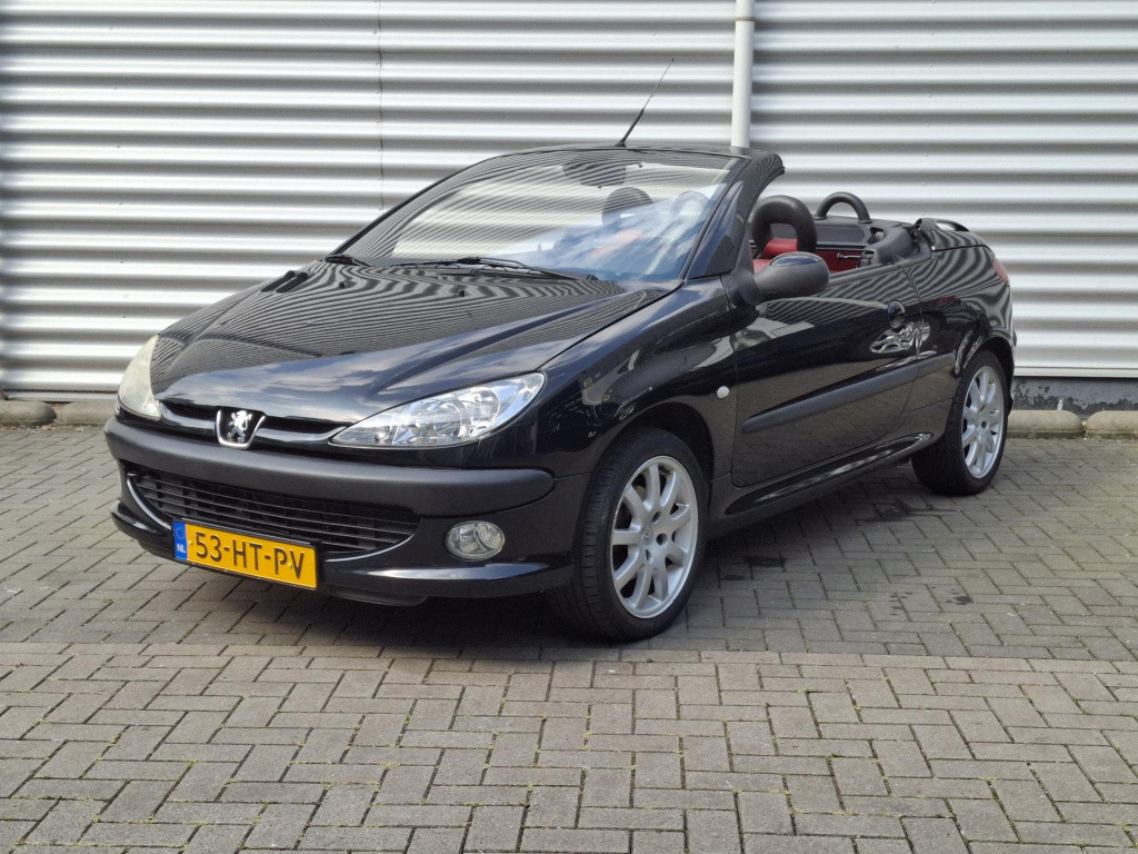 Peugeot 206 cc 2.0i 16v cabriolet clima/leder/park