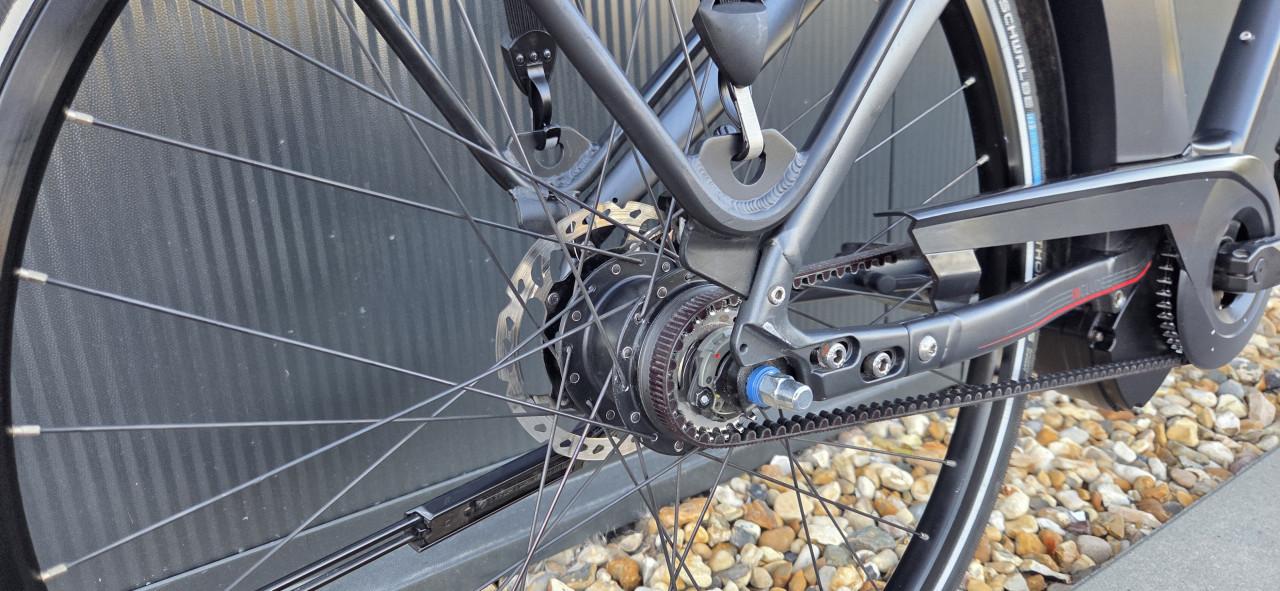 Kalkhoff Include  E-Bike. Belt aandrijving  600Wh Accu, met framemaat 60