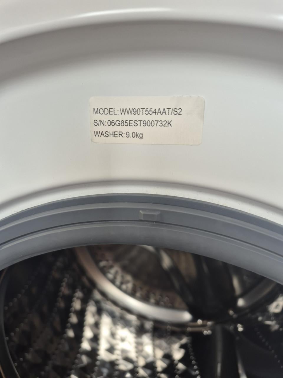 3 jaar oude Samsung wasmachine WW90T554AAT/S2